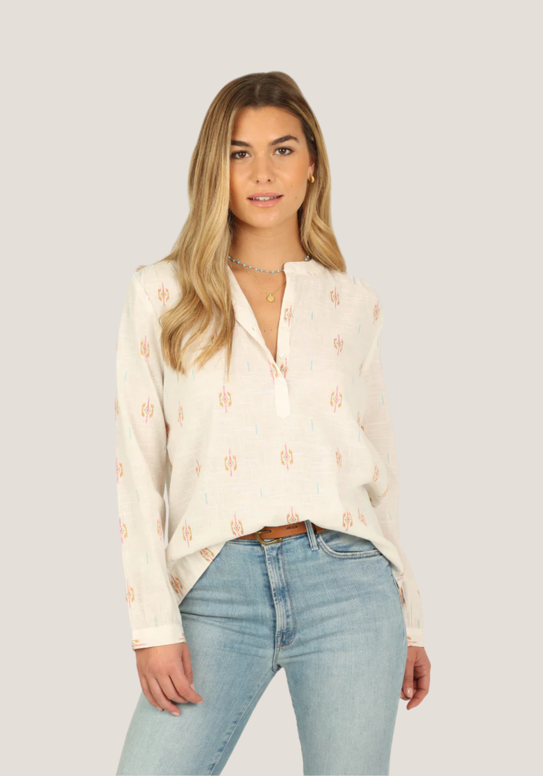 Misha Ikat Blouse