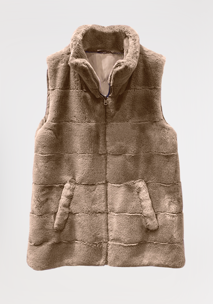 Dylan fur love vest discount