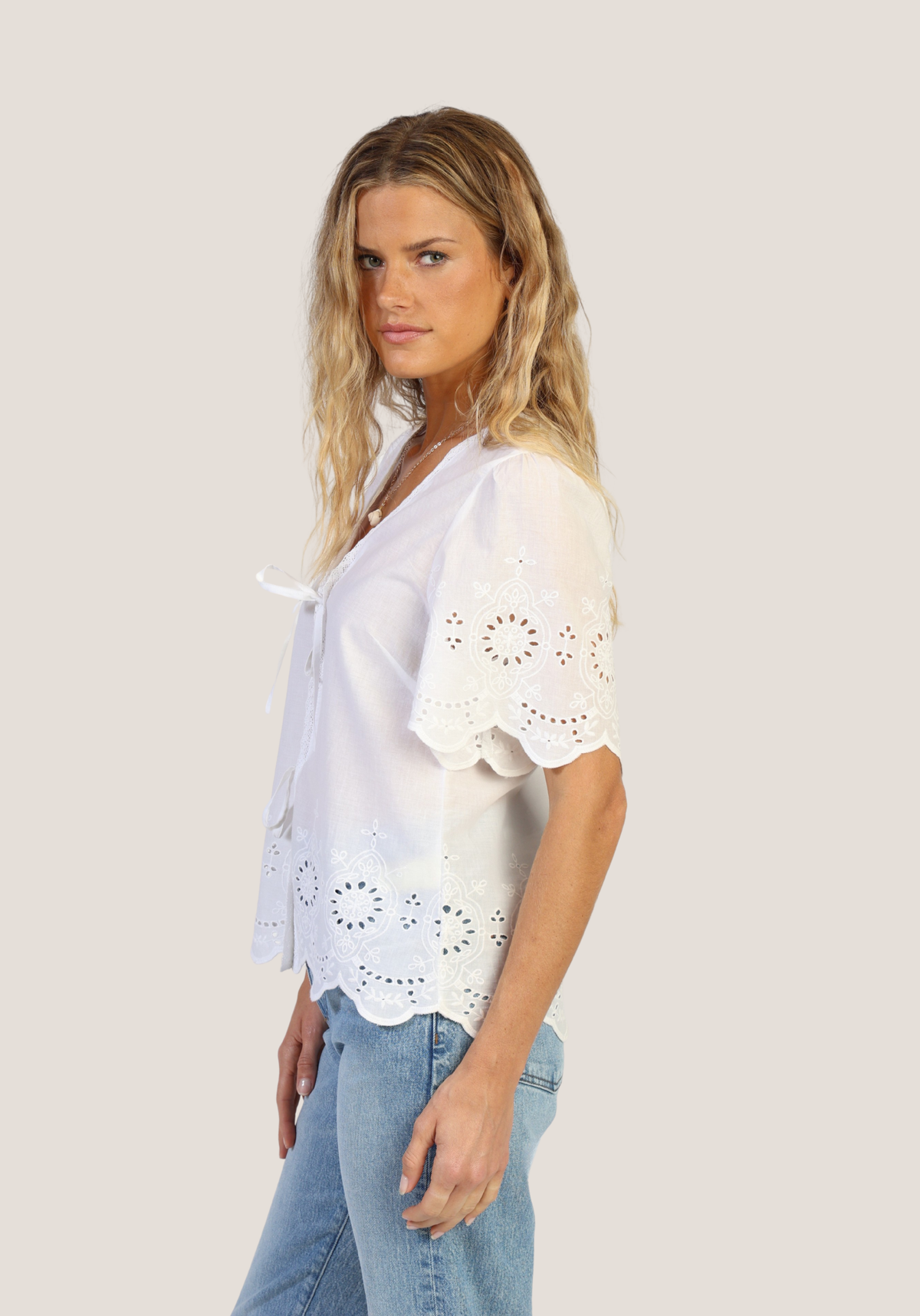 トップス Her lip to Olivia Tiered Top Olivia Tiered Top