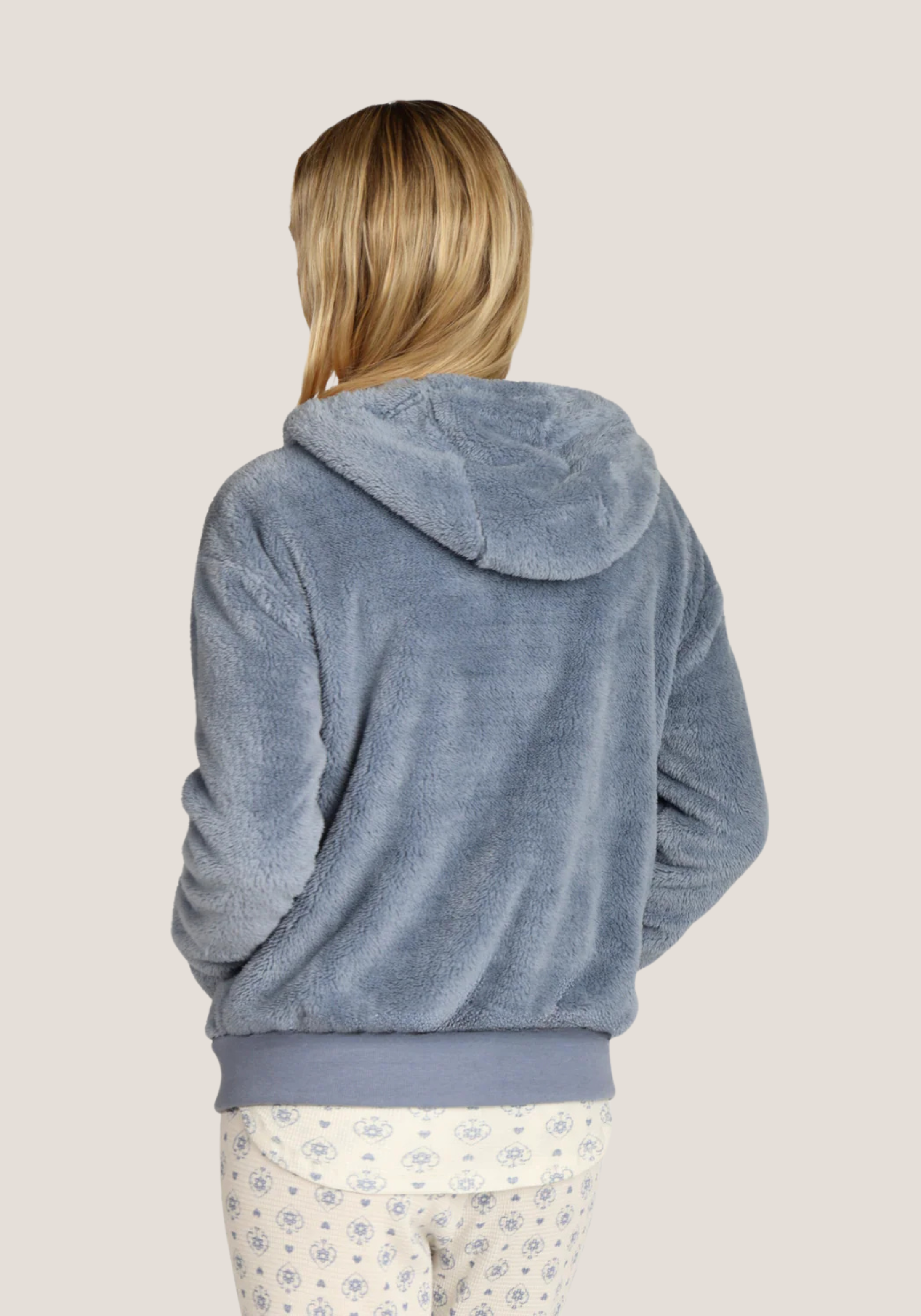 Plush Double Zip Bomber