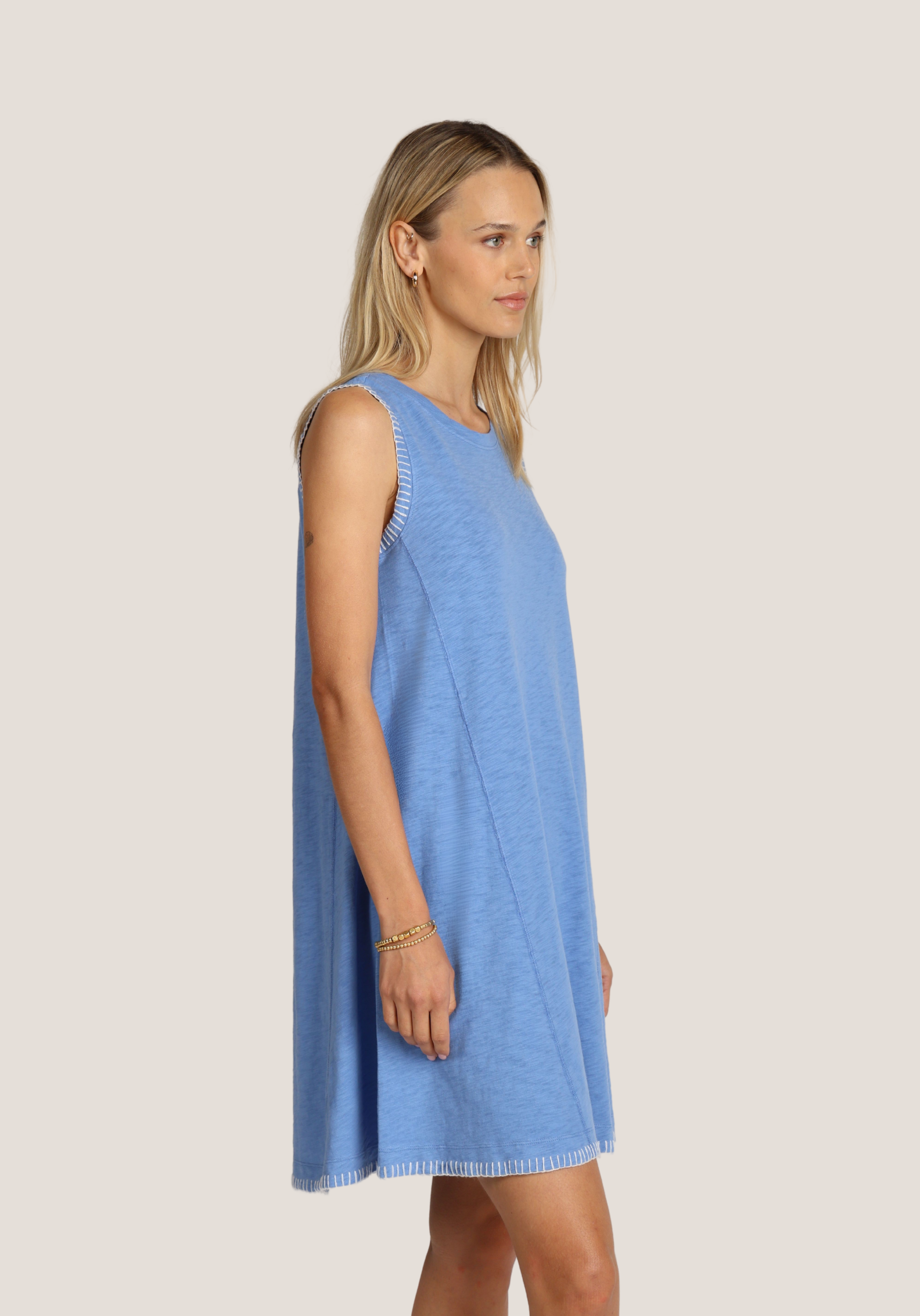 Rae Tank Dress w/ stitch