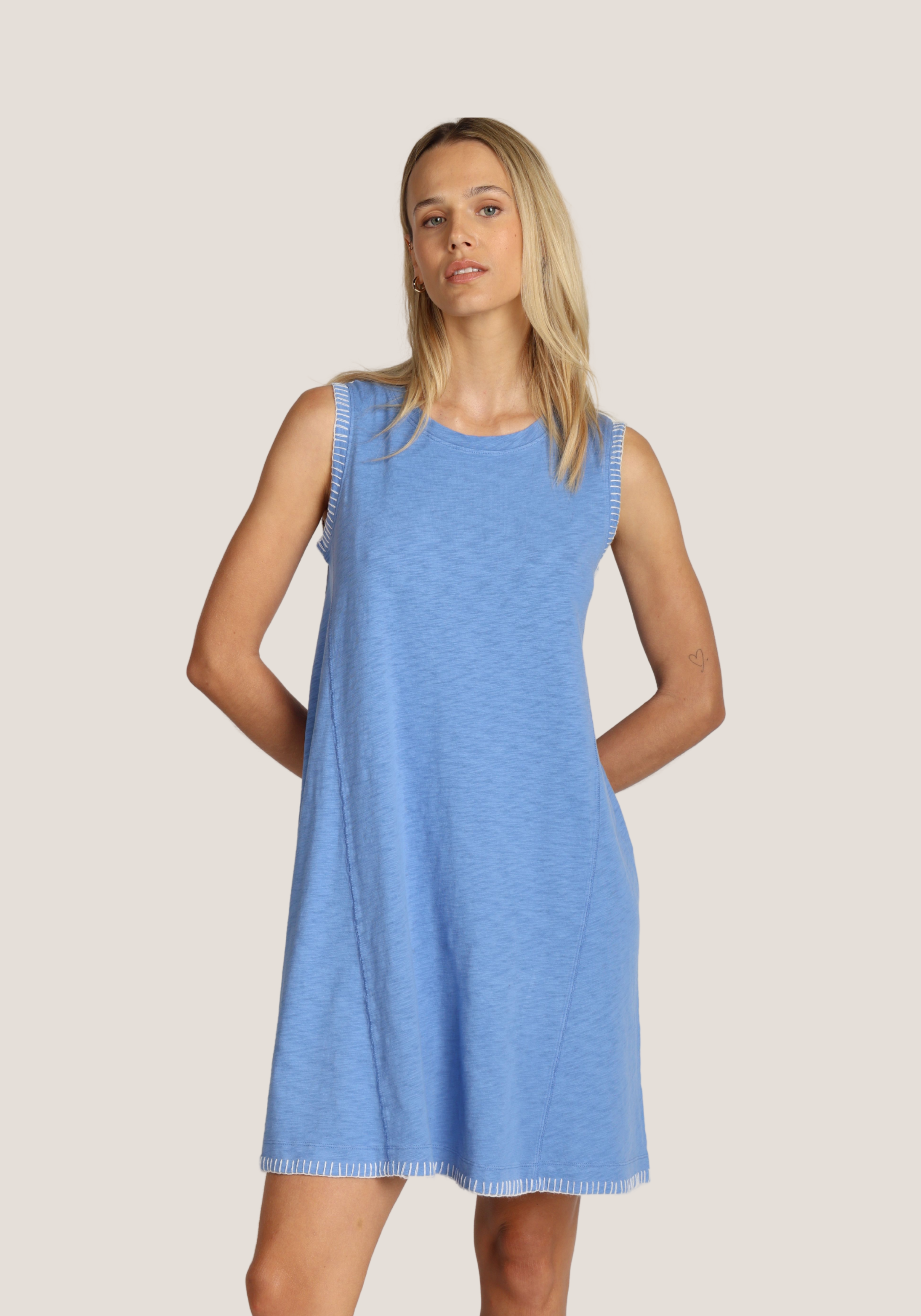 Rae Tank Dress w/ stitch