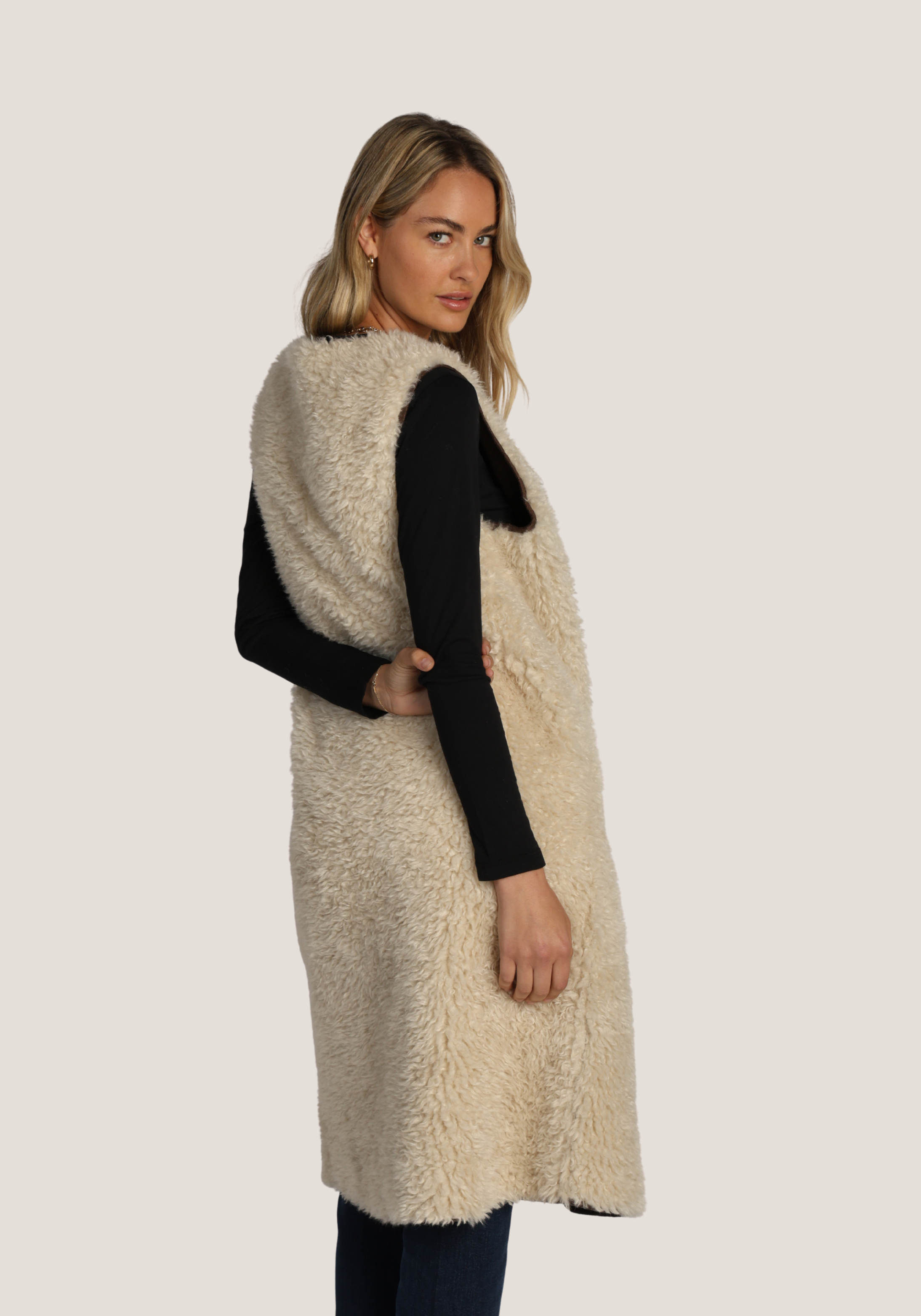 Reversible Long Vest