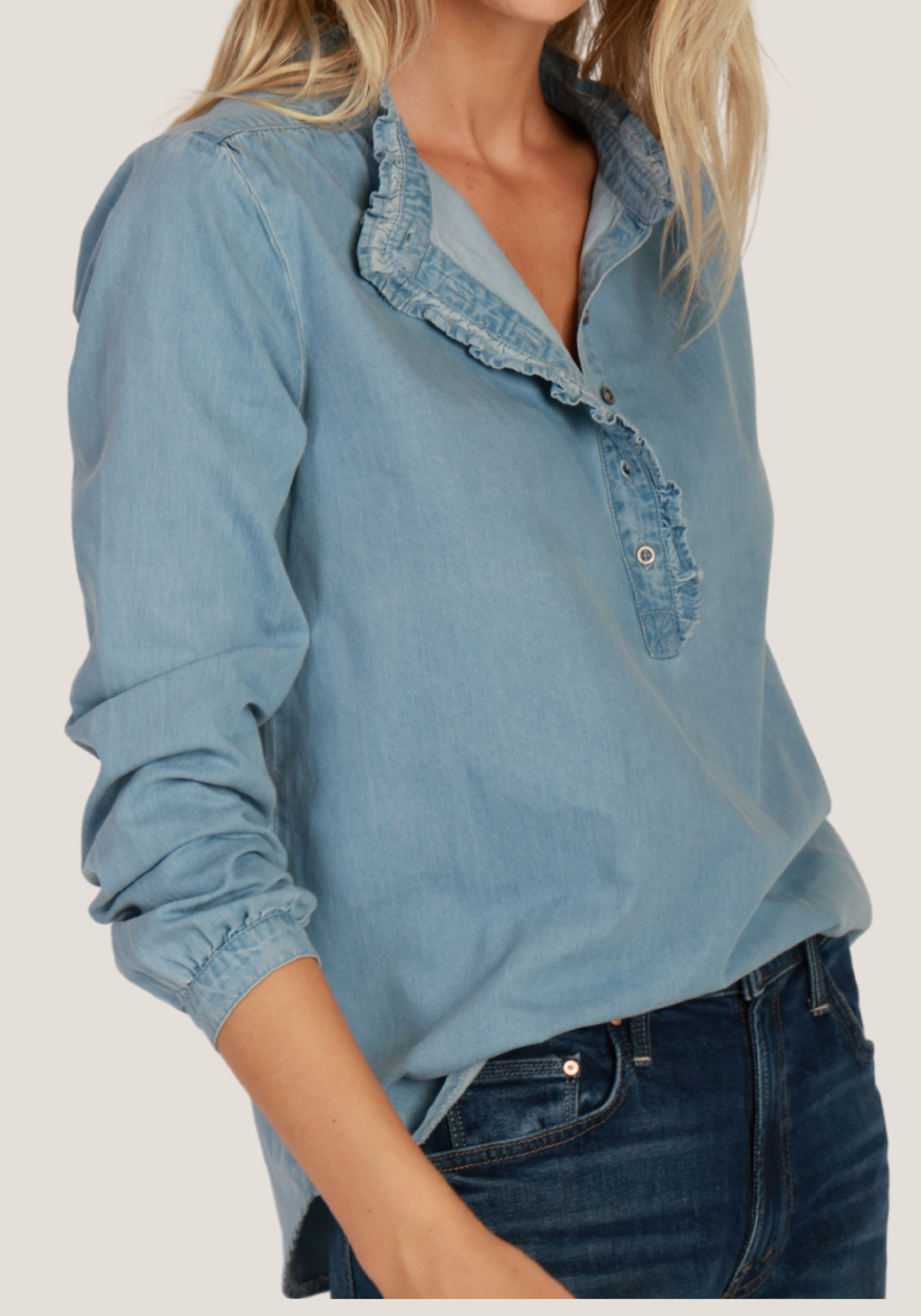 Ruffle-Up Blouse