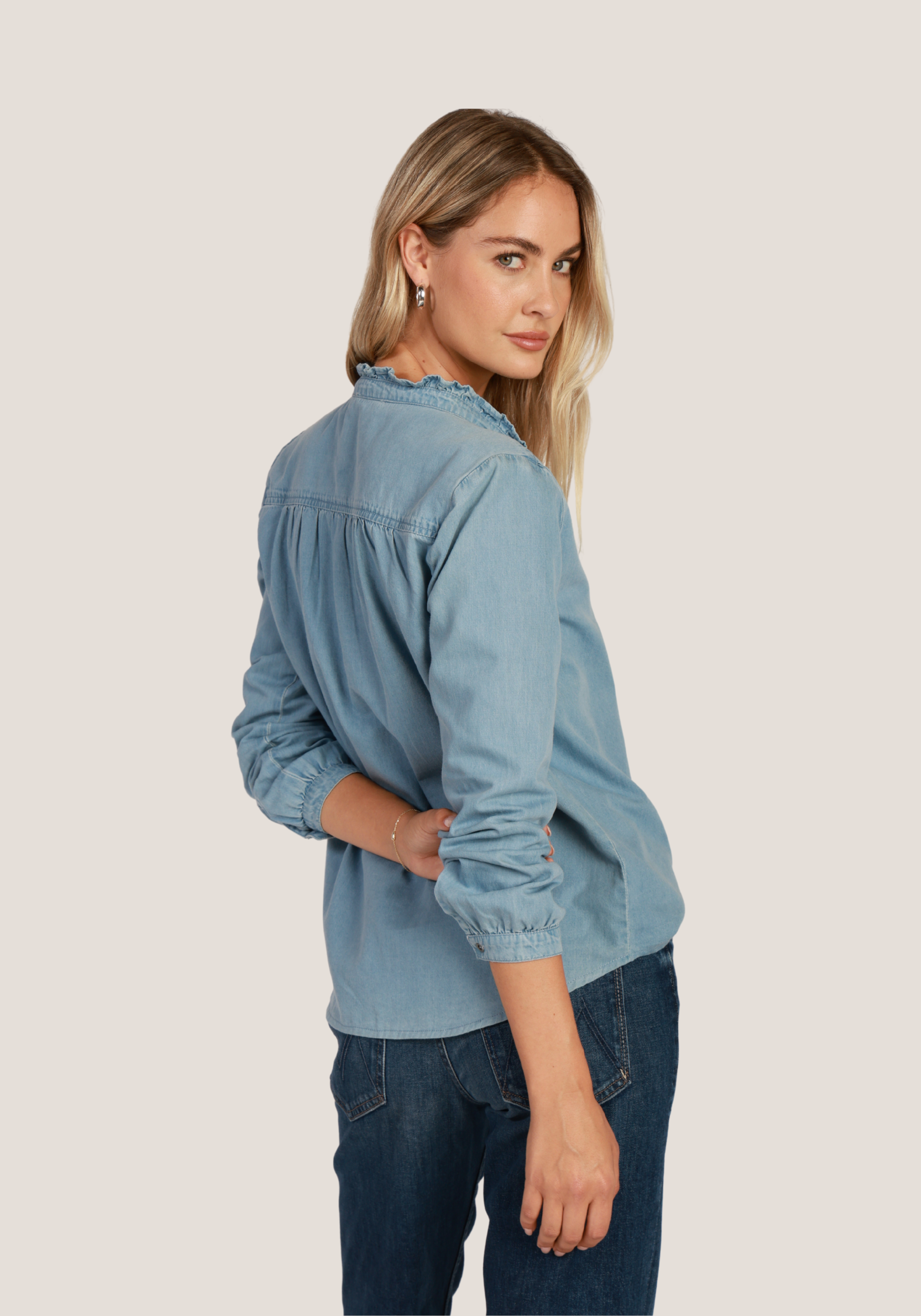 Ruffle-Up Blouse