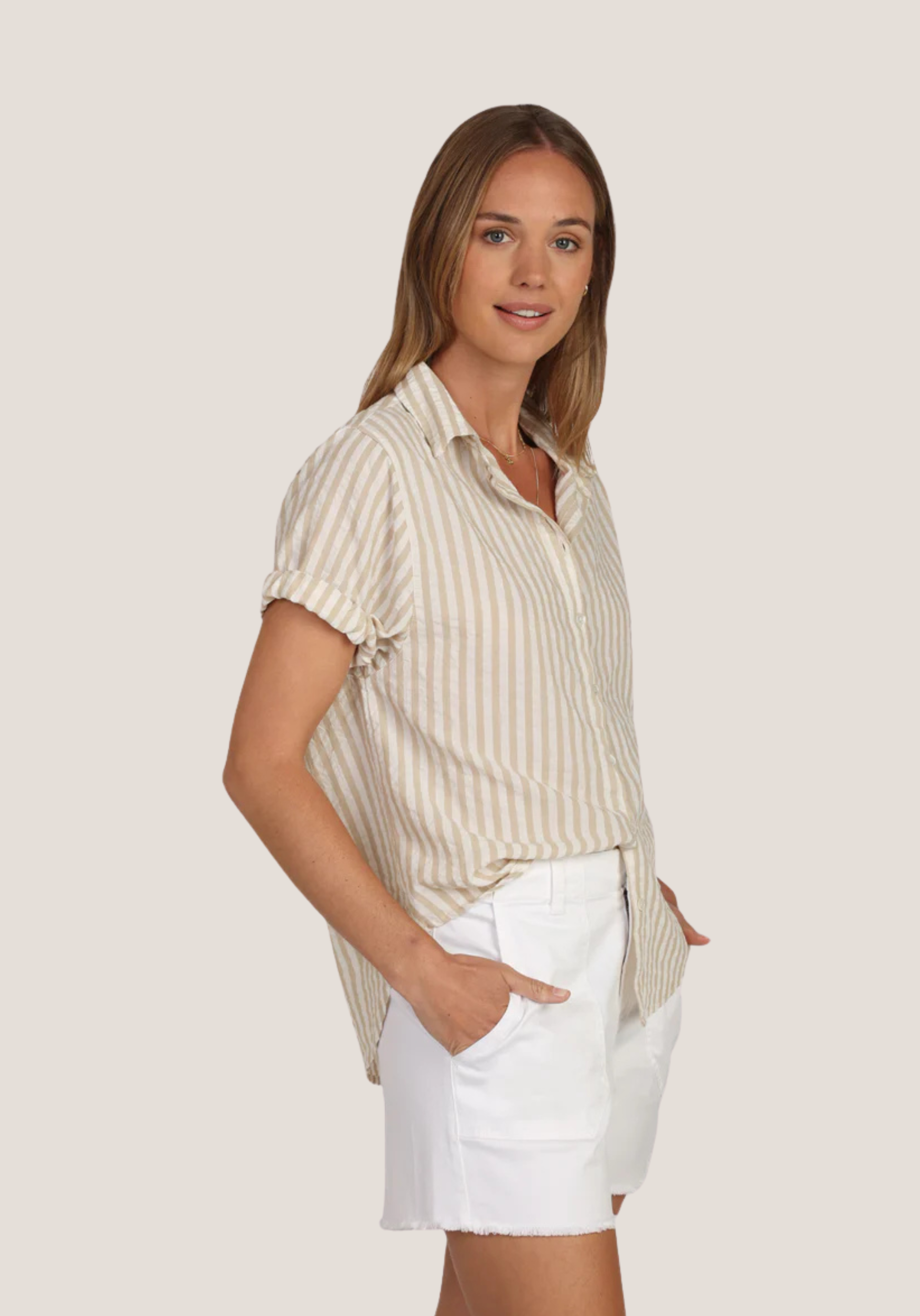 S/S Button Up Shirt