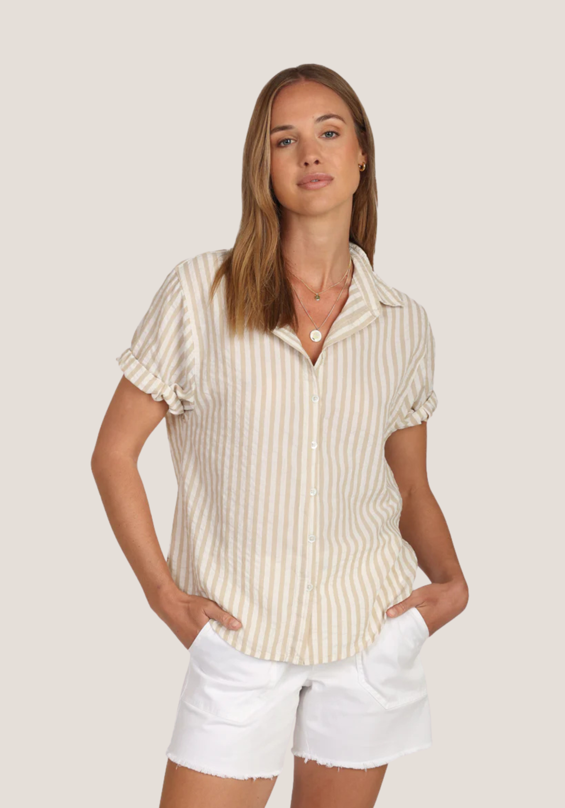 S/S Button Up Shirt