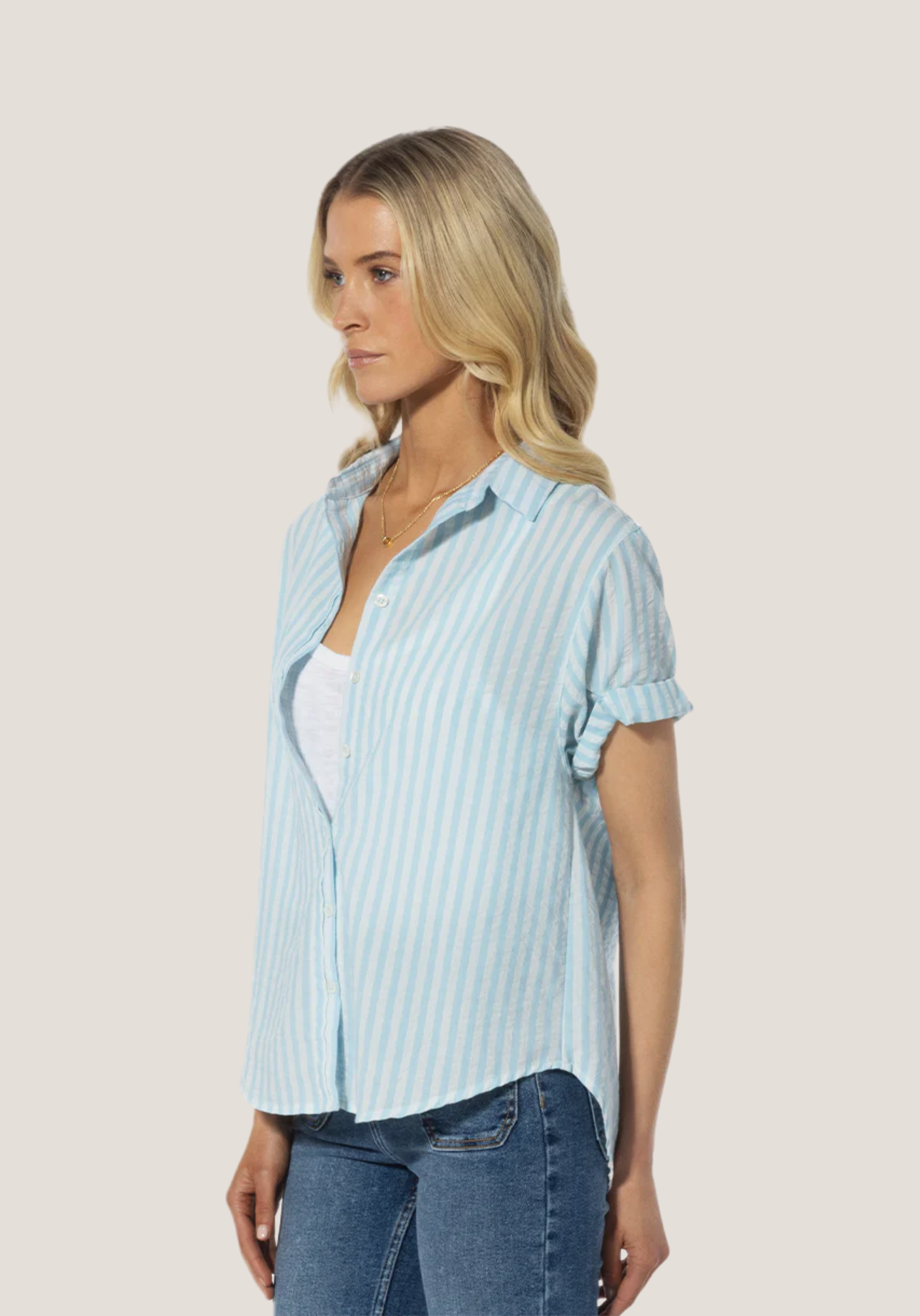 S/S Button Up Shirt