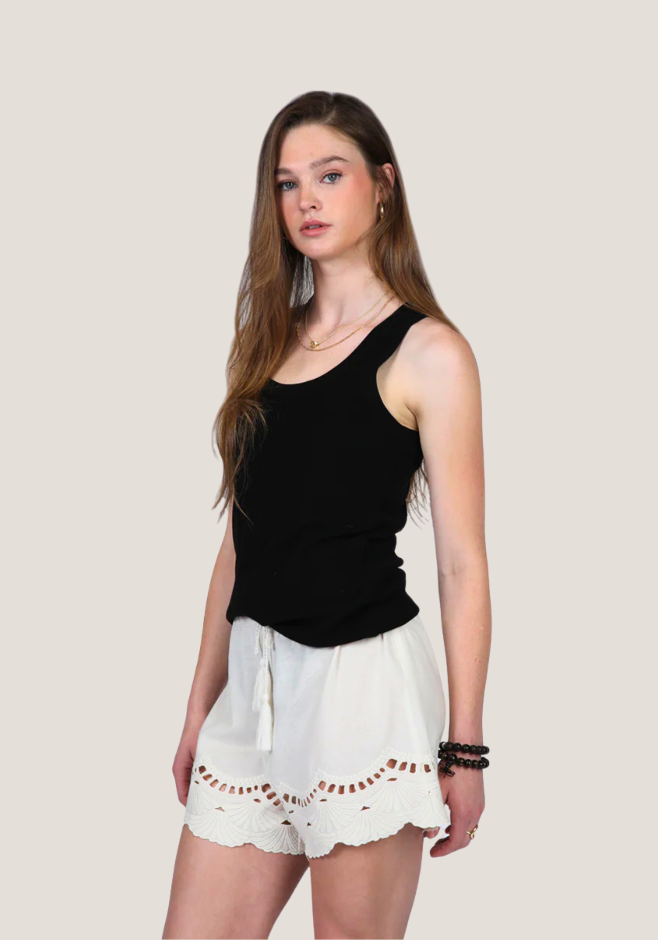 Shell Lined Short