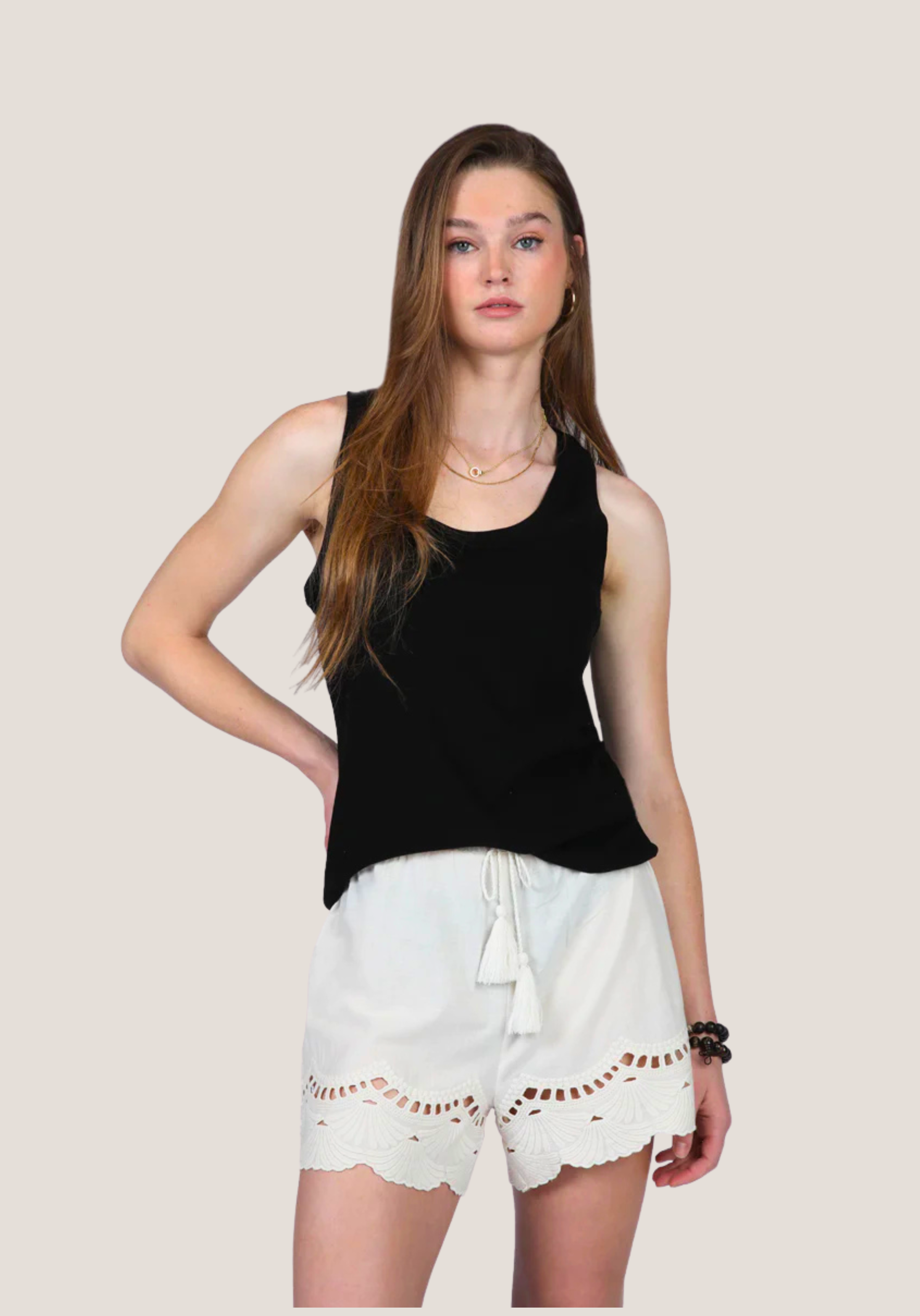 Shell Lined Short