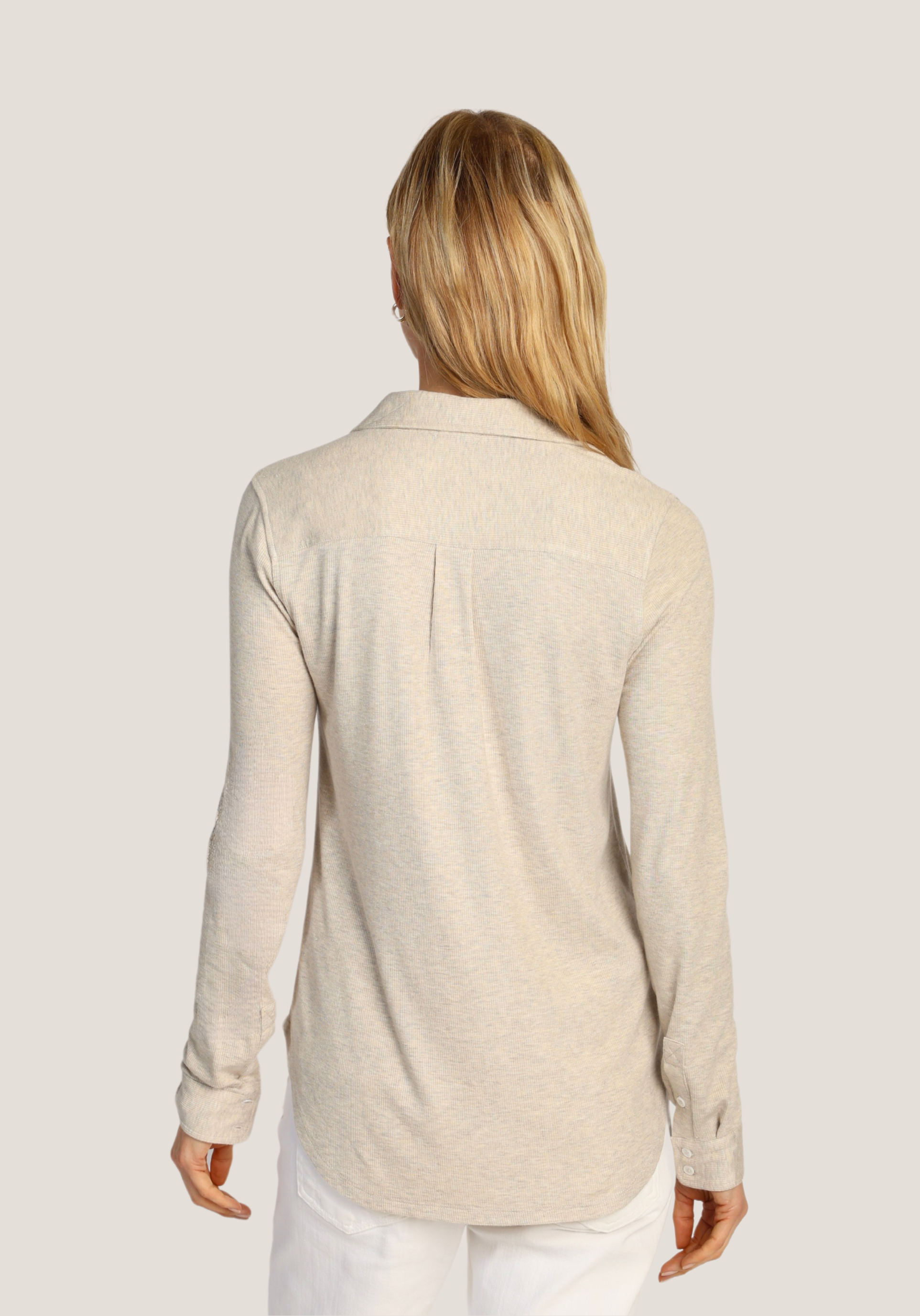Shimmer Knit Shirt