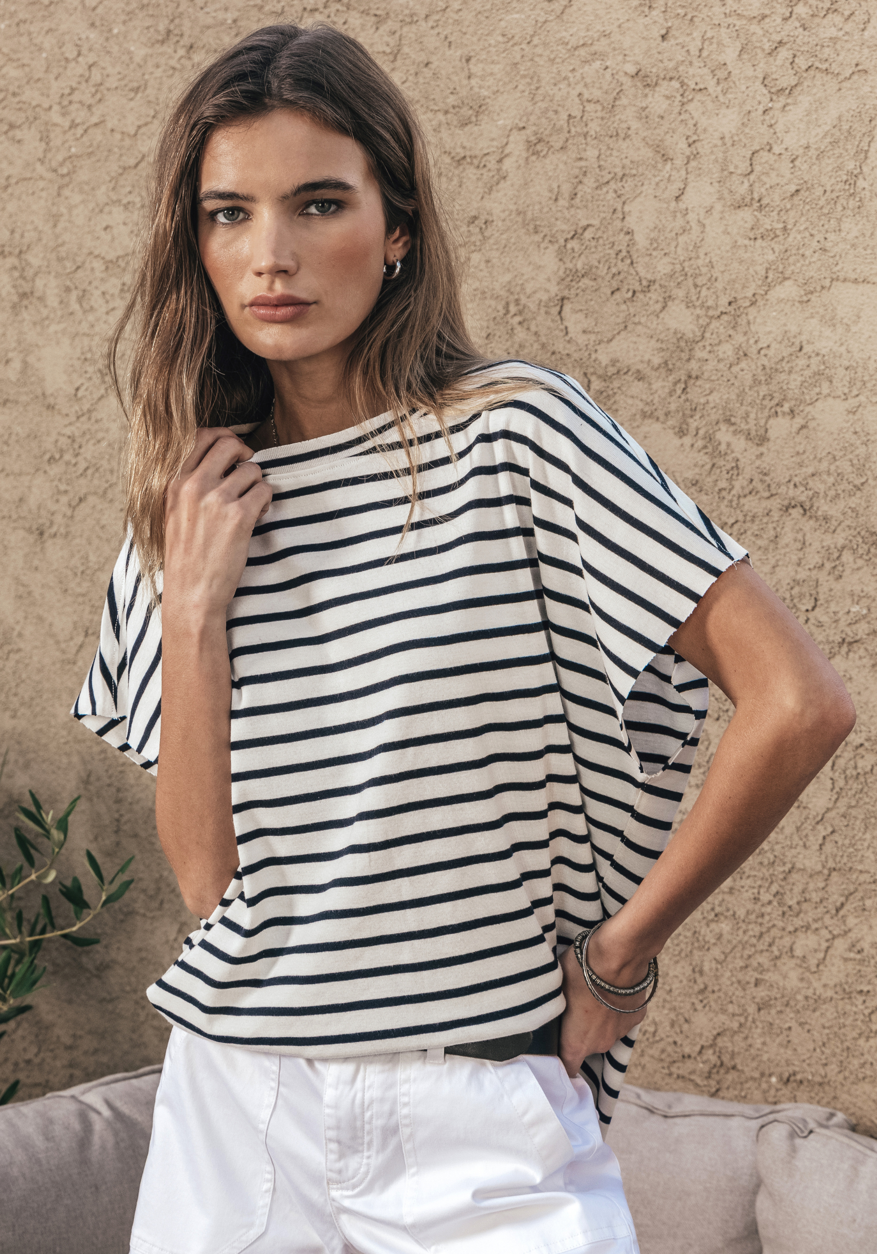 Spring Stripe Caplet