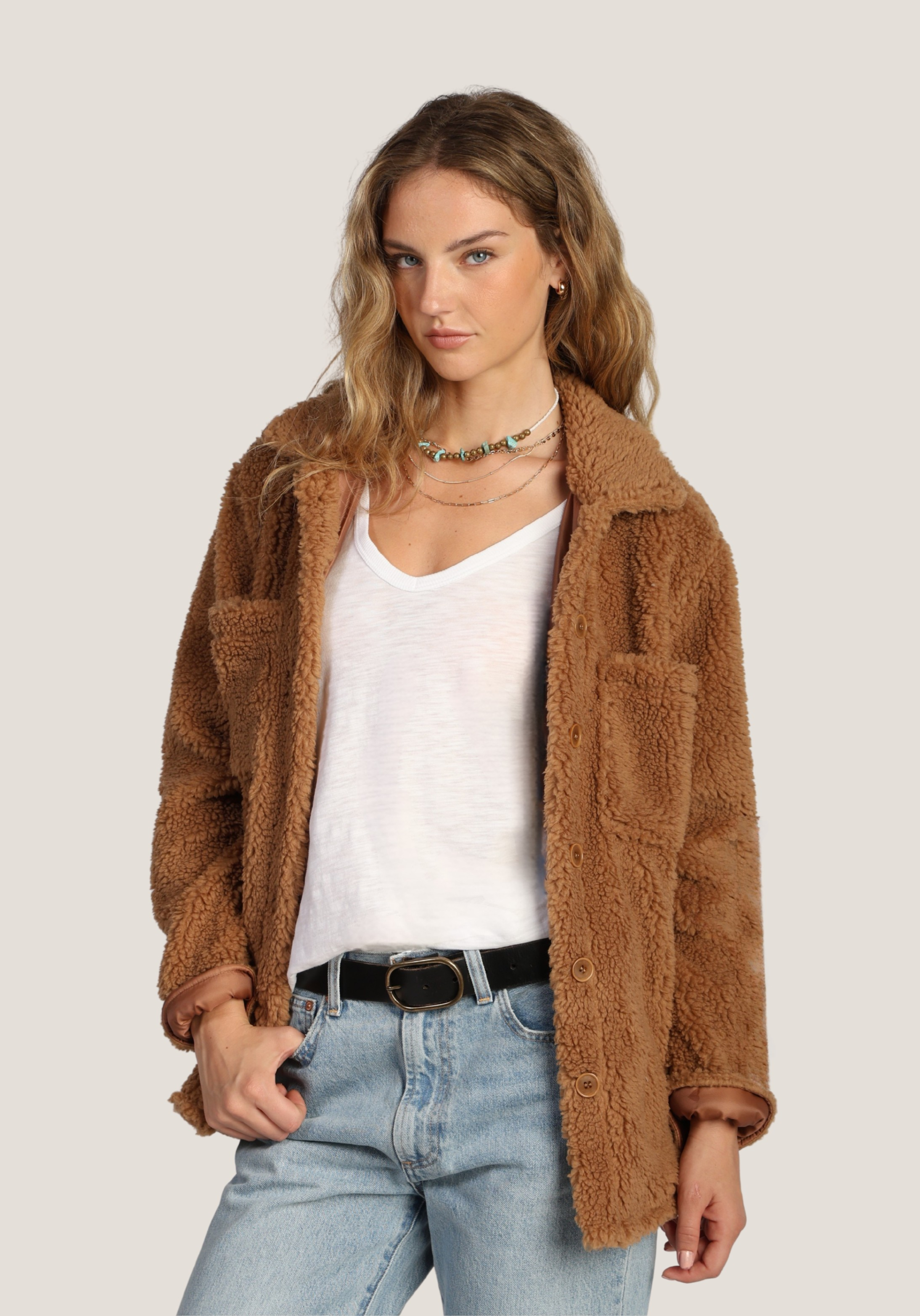 Teddy Shirt-Jacket