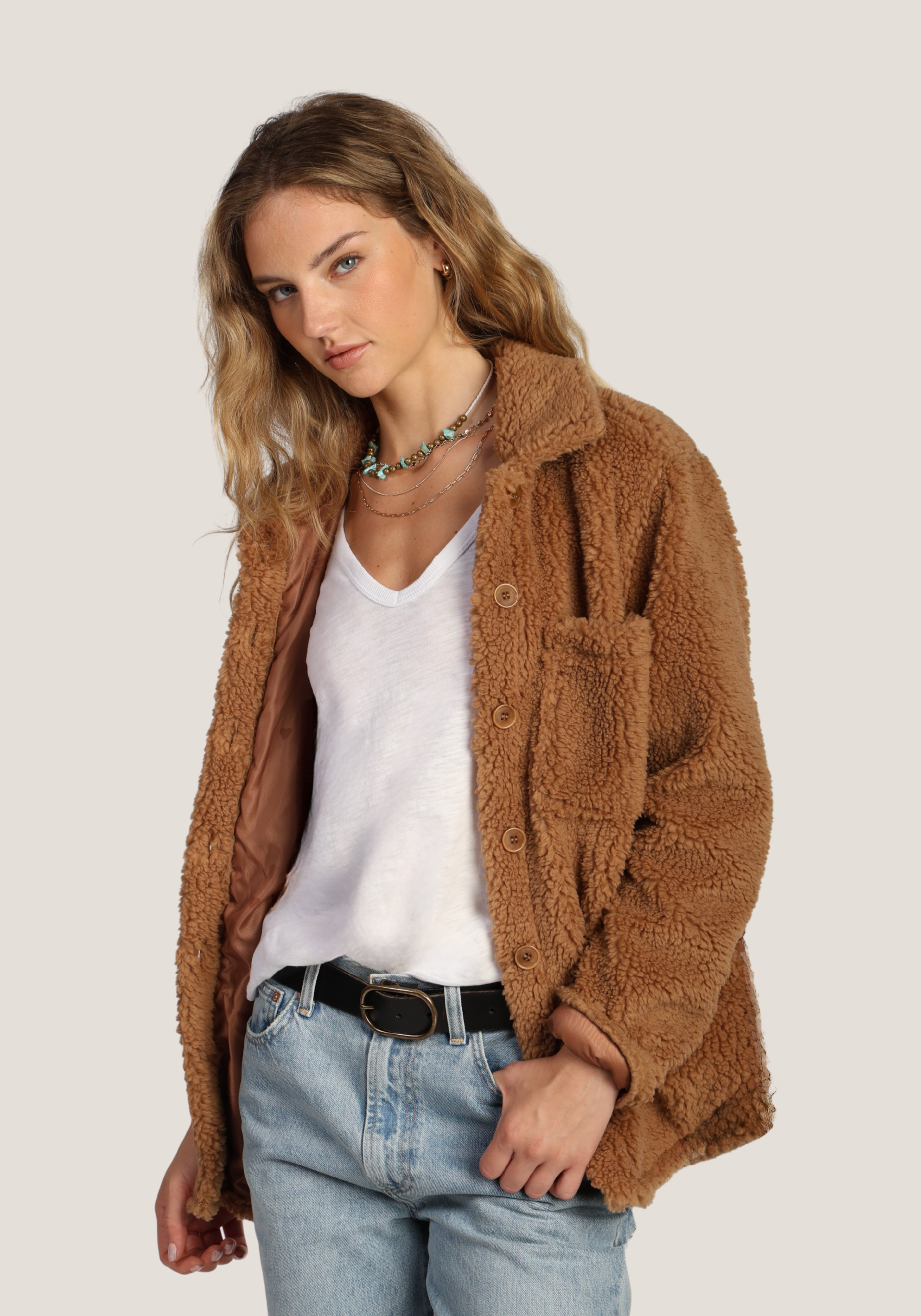 Teddy Shirt-Jacket