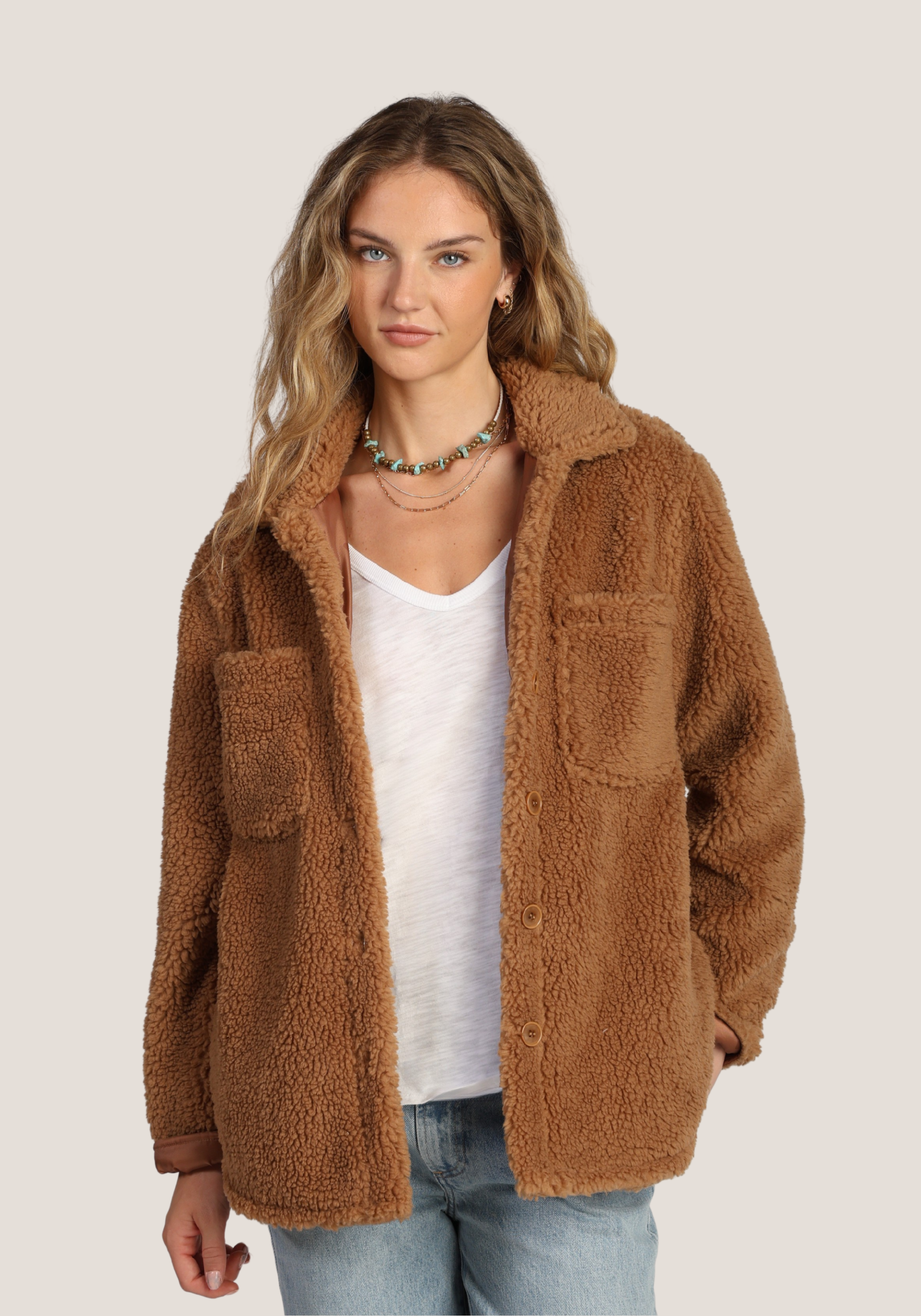Teddy Shirt-Jacket
