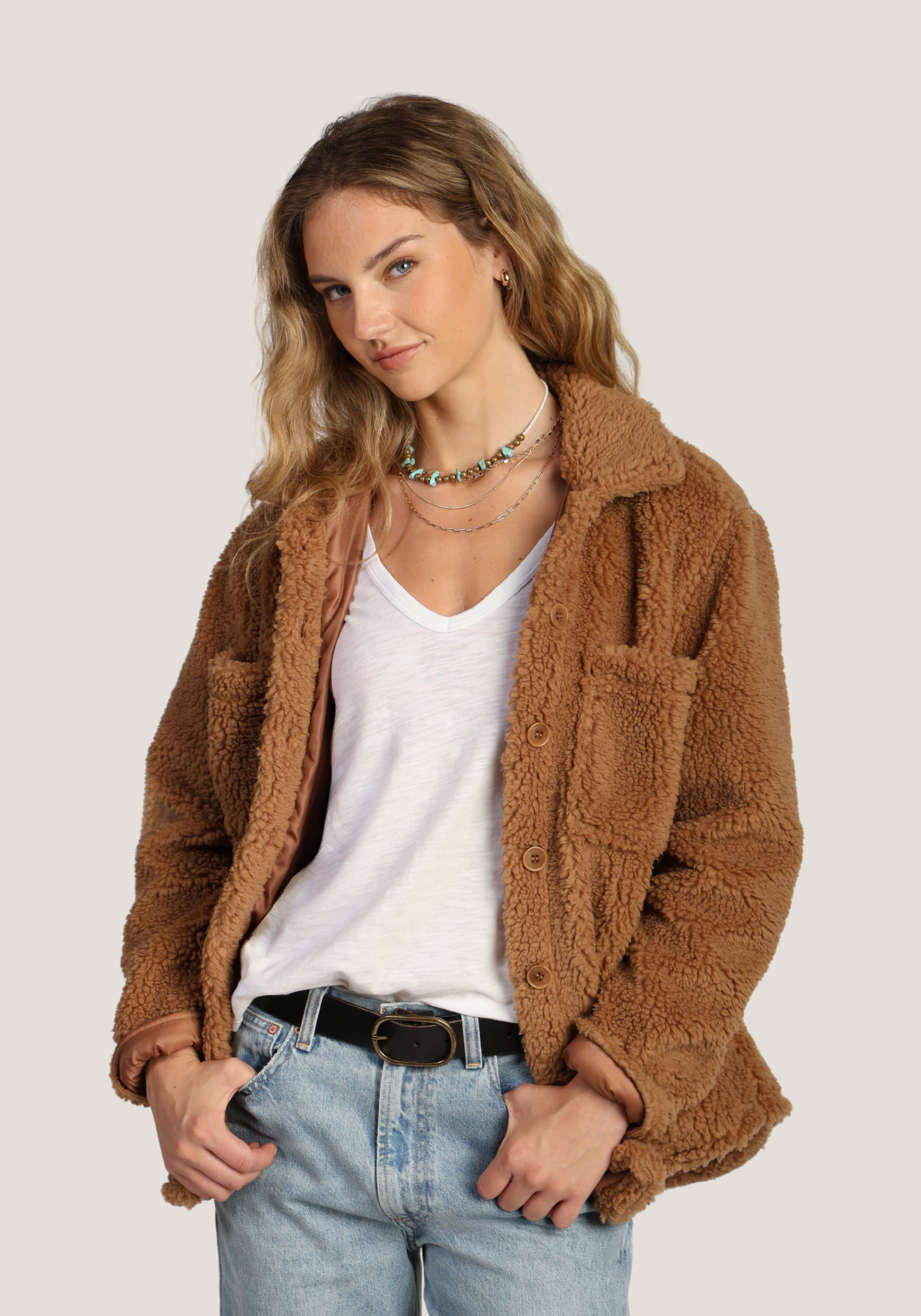 Teddy Shirt-Jacket