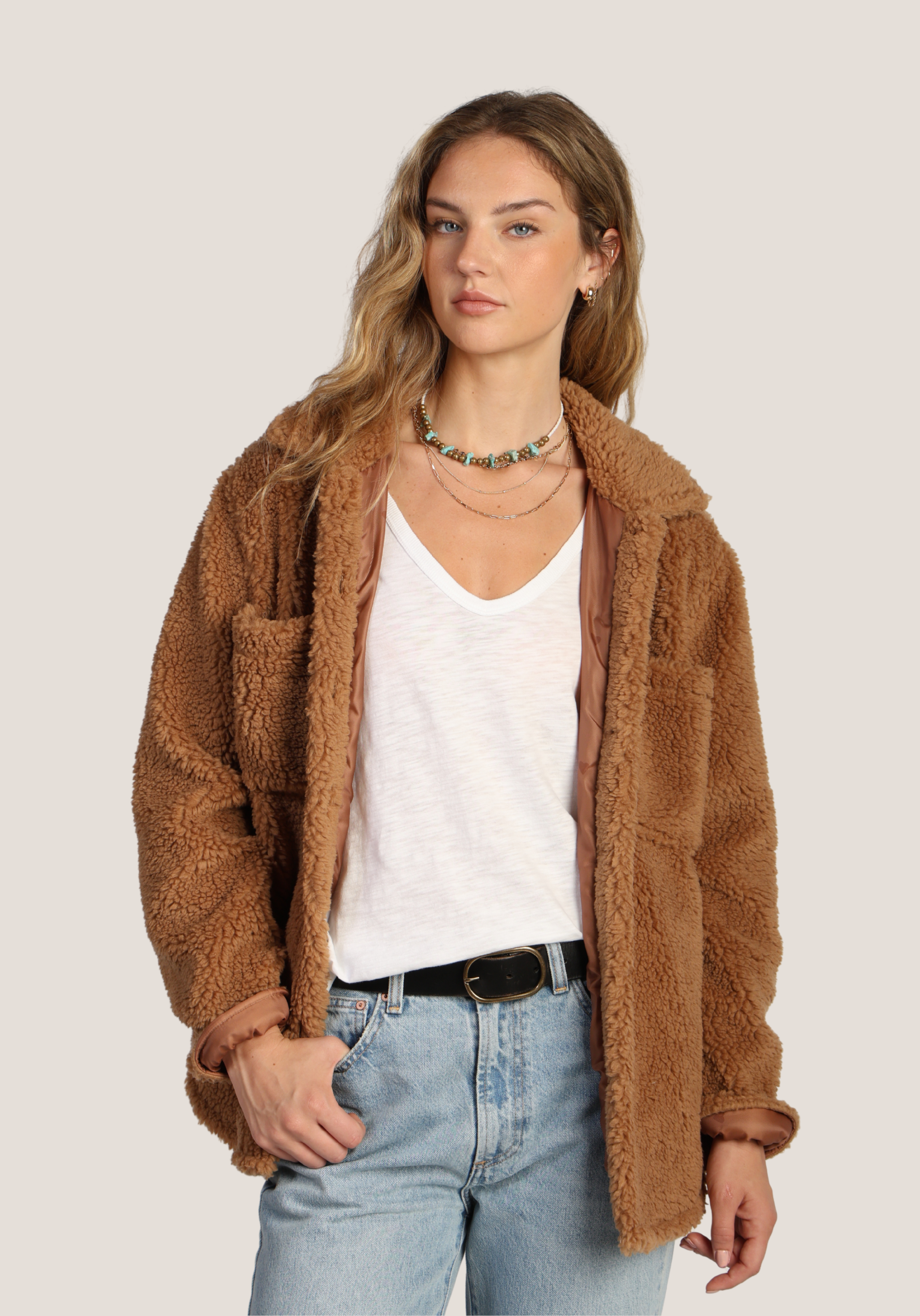 Teddy Shirt-Jacket