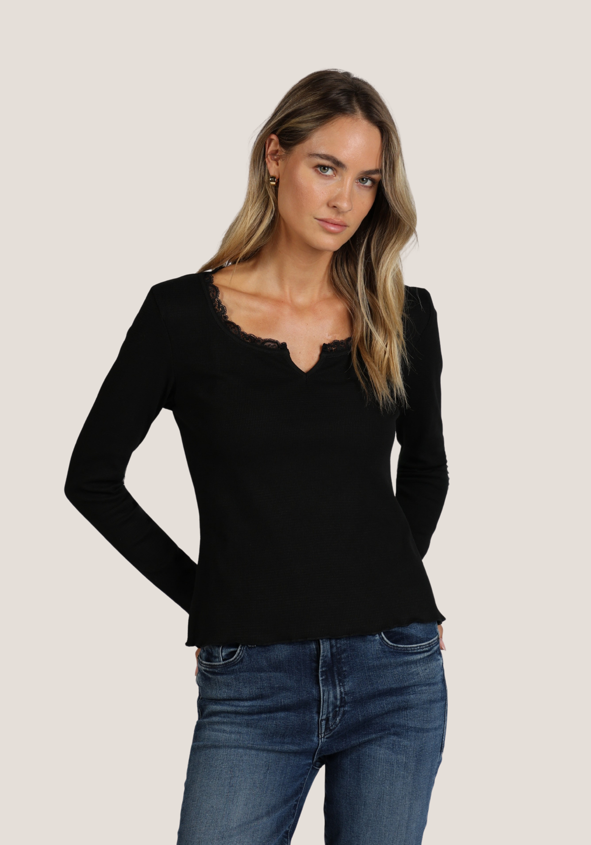 Elle Scoop Neck Top