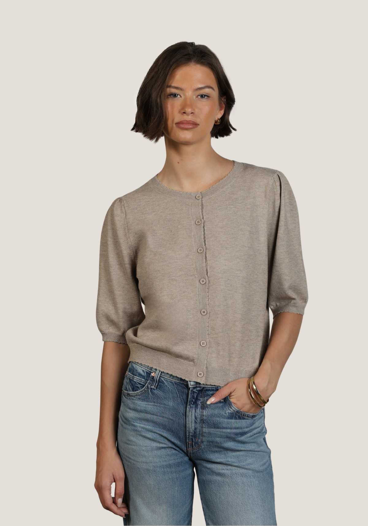 Blair Crewneck Cardigan