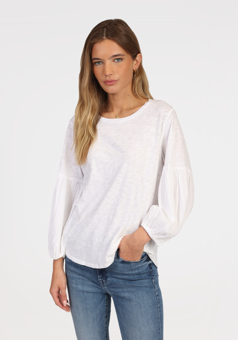 Cotton Slub w/Gauze Sleeve