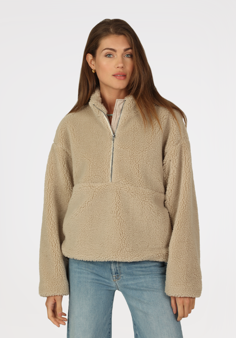 Hailey 1/2 Zip Pullover w/Side Pockets
