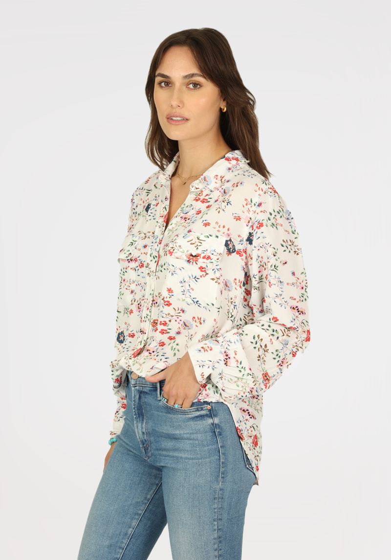 Tessa Floral Blouse – dylan clothing