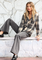 Scout Plaid Sweater Shirt