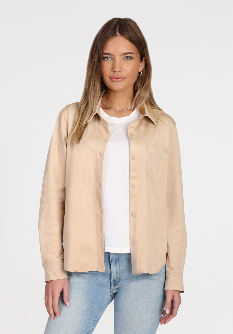 Roxy Suede Shirt