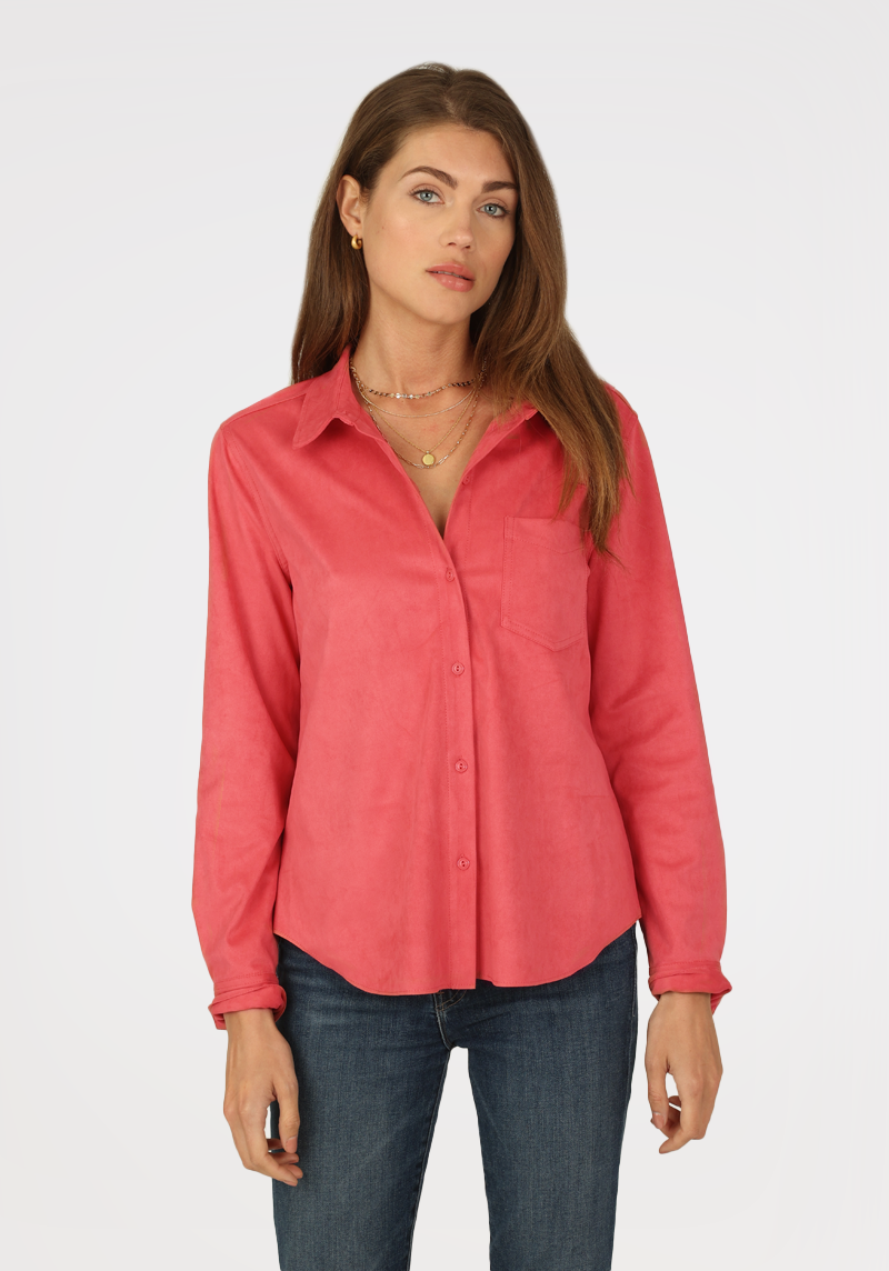 Roxy Suede Shirt