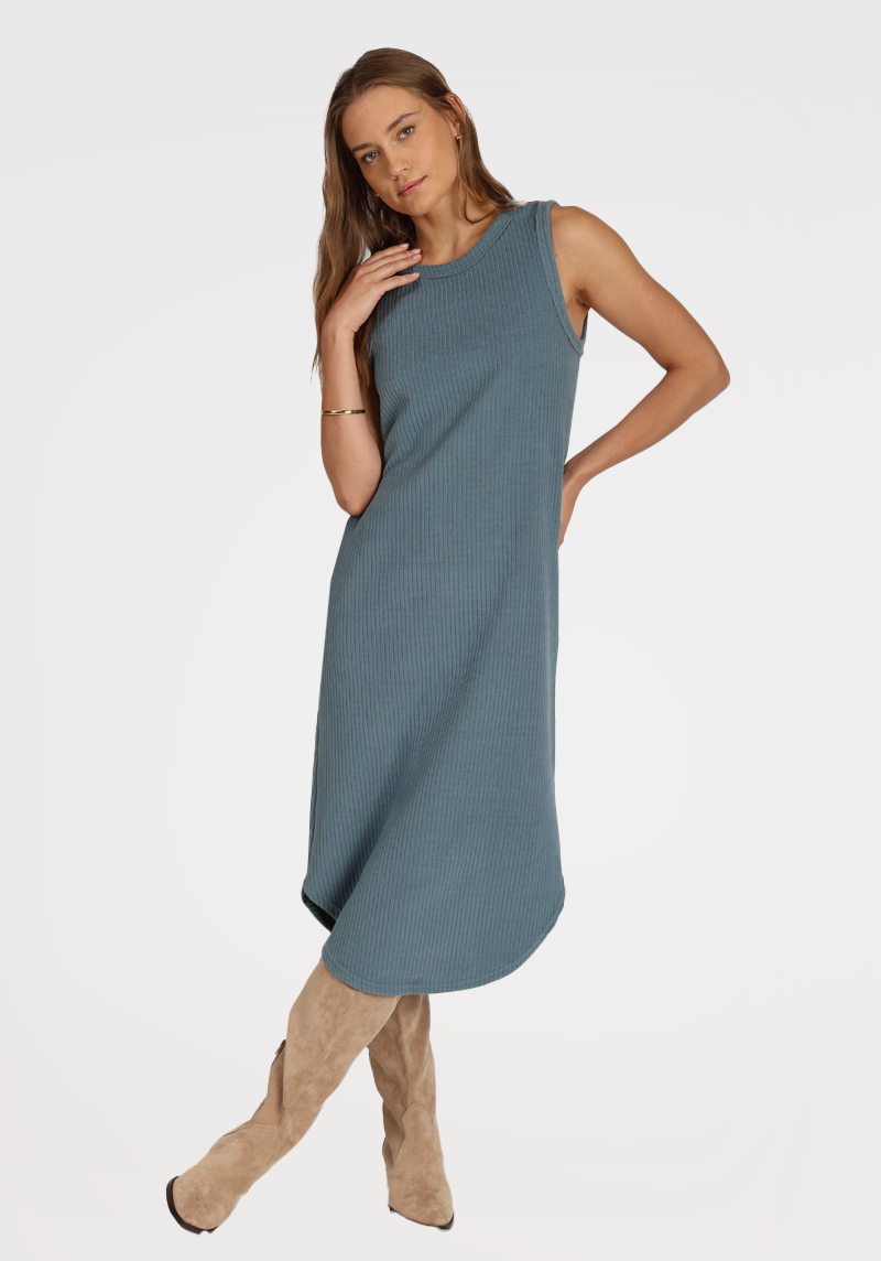 Modern Rib Tank Dress