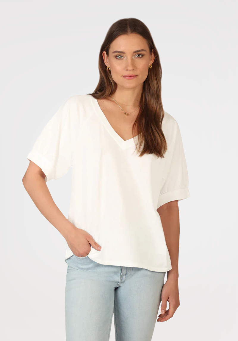 Cotton Jersey Leah Blouse