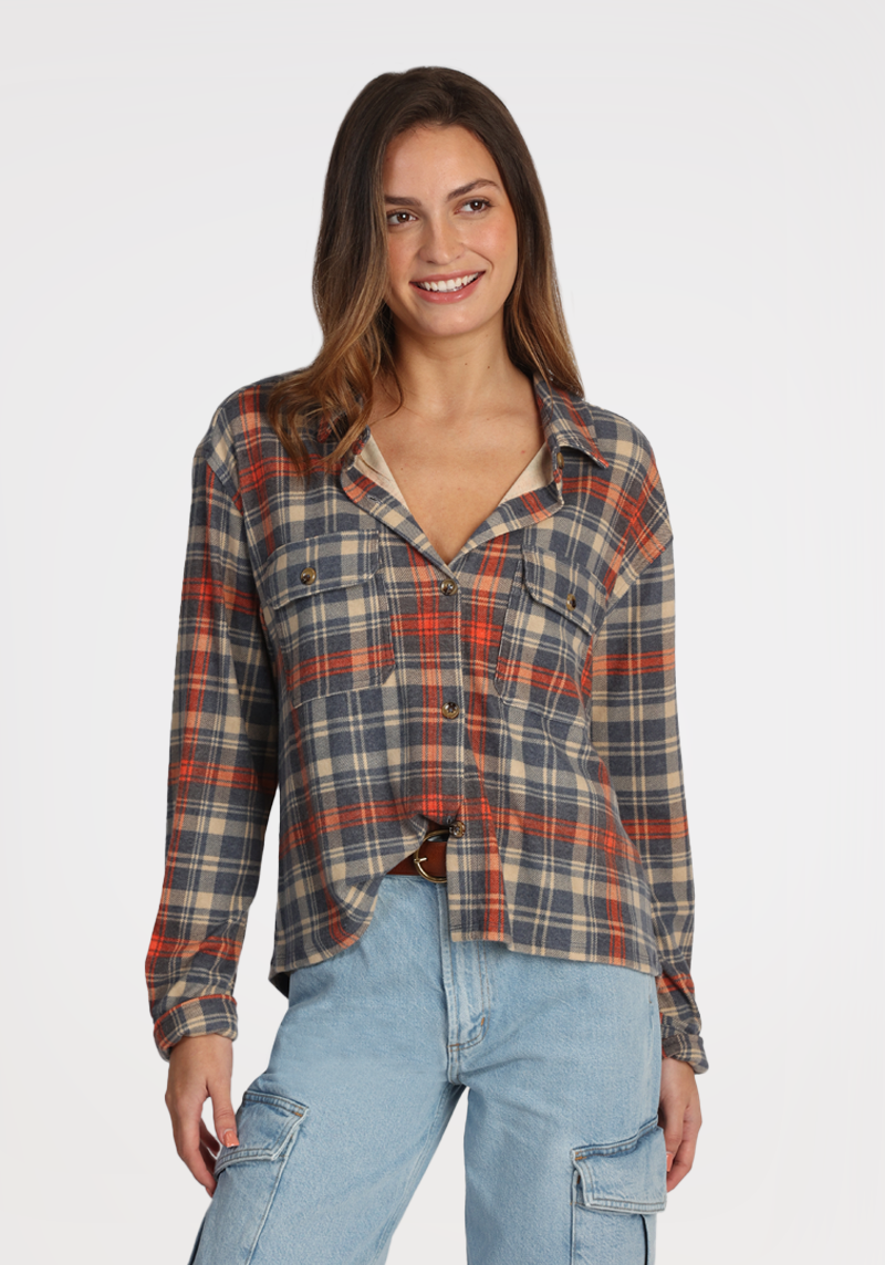 Crop Shirt Jacket