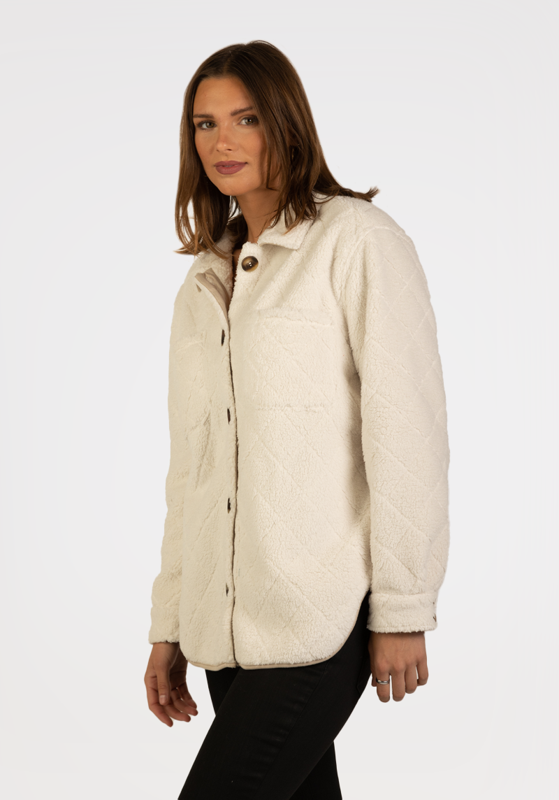 Quilted Maye Sherpa