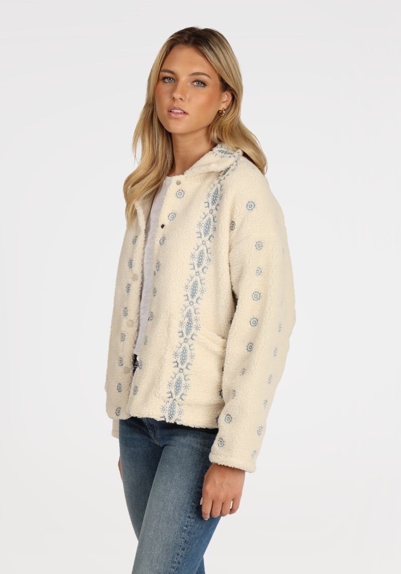 Embroidered Claire Jacket