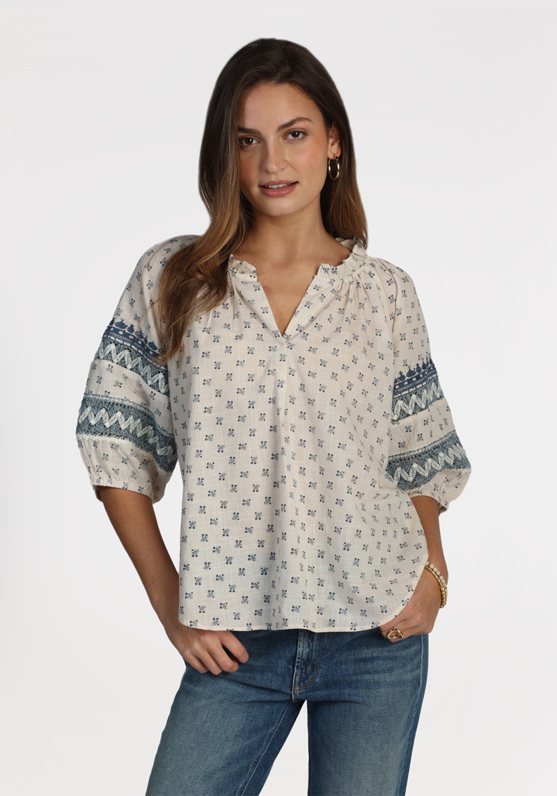 Beau Print Jolie Top