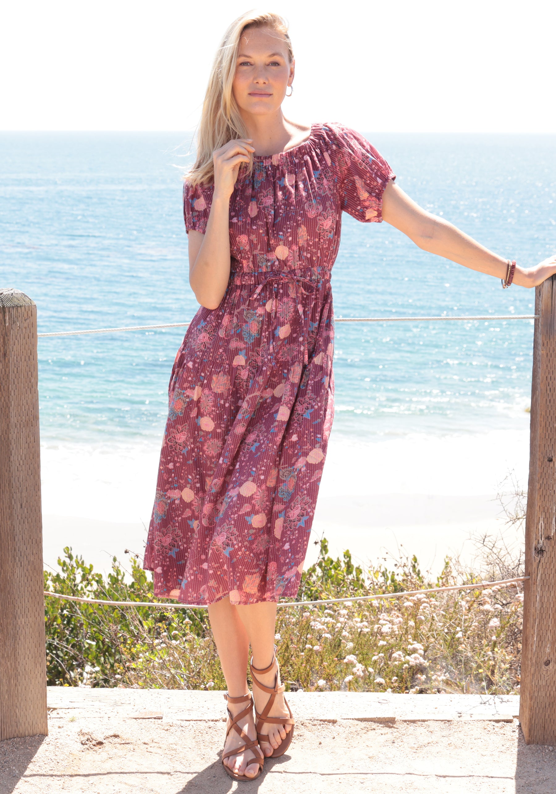 Camelia On/Off Shoulder Dress