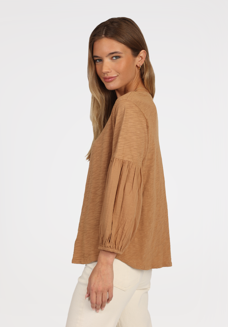 Cotton Slub w/Gauze Sleeve