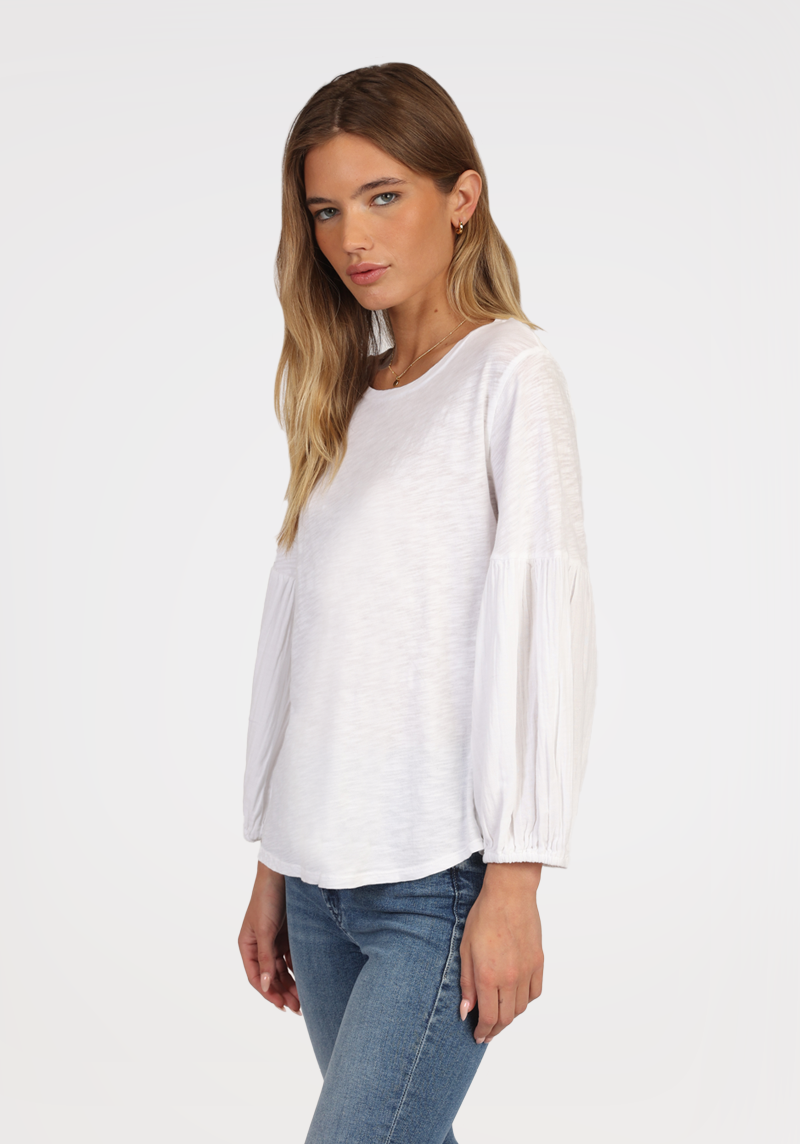 Cotton Slub w/Gauze Sleeve