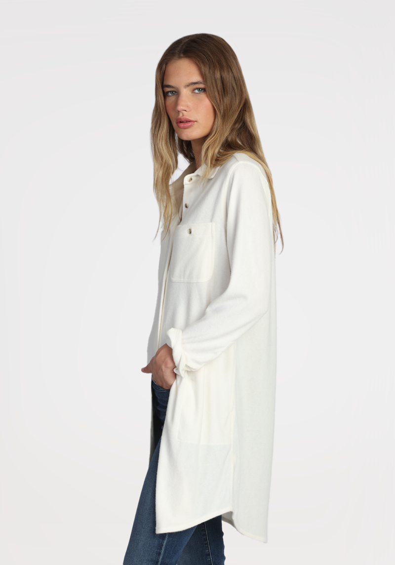 2 Pockets Shirt Dress