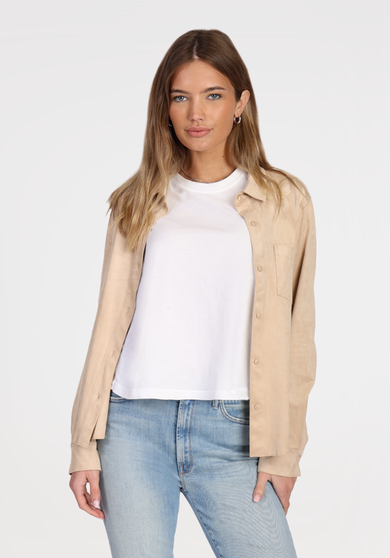 Roxy Suede Shirt