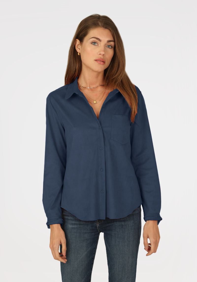 Roxy Suede Shirt