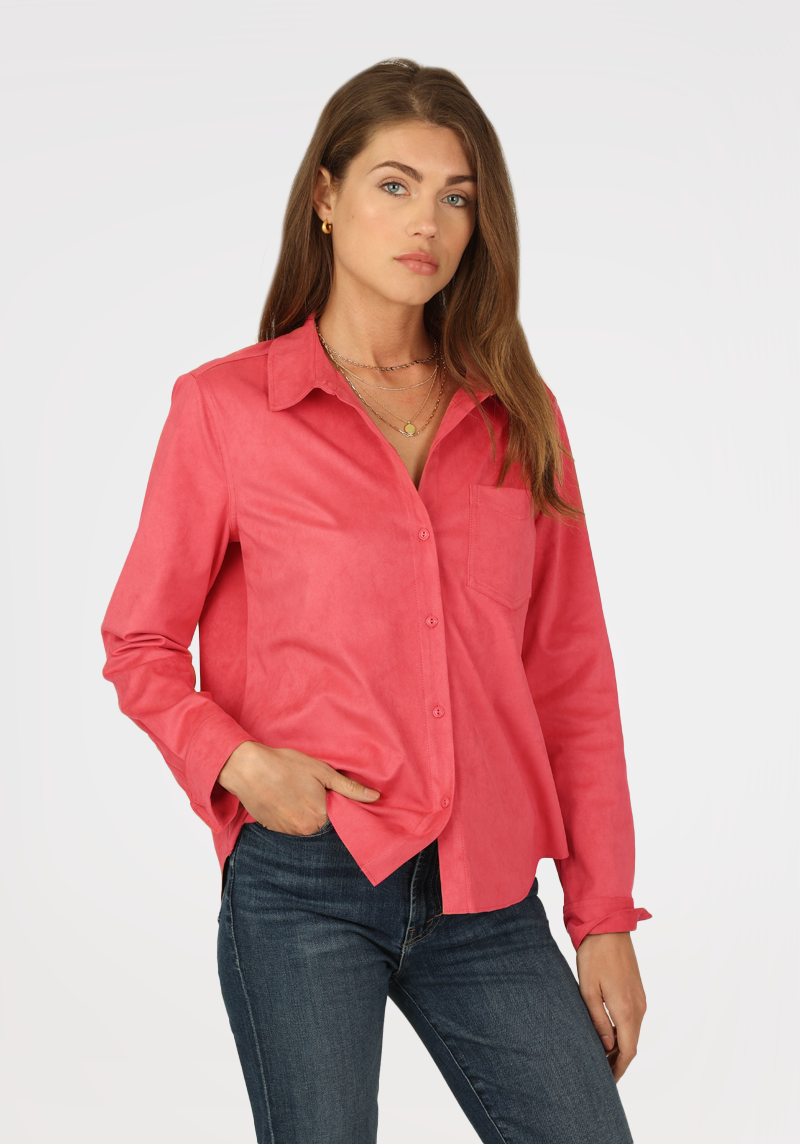 Roxy Suede Shirt