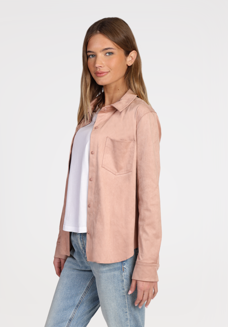 Roxy Suede Shirt