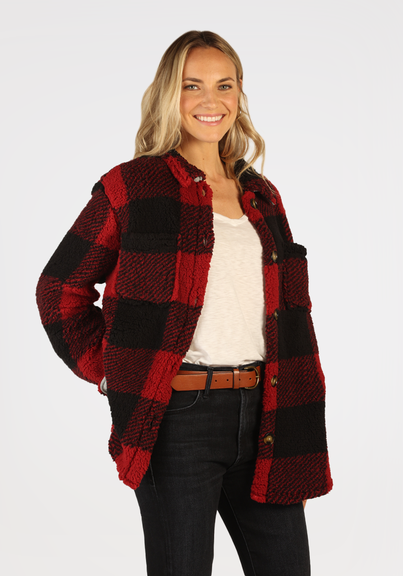 Hailey Plaid Jacket