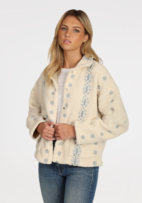 Embroidered Claire Jacket