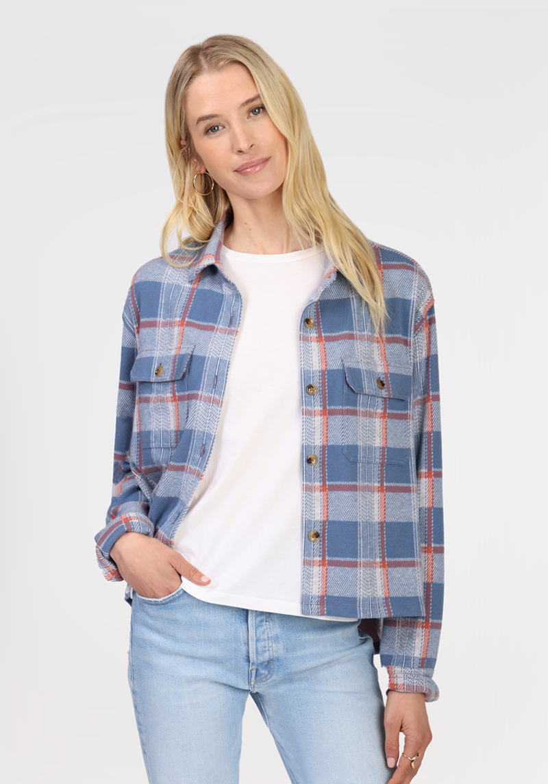 Plaid Shirt-Jacket