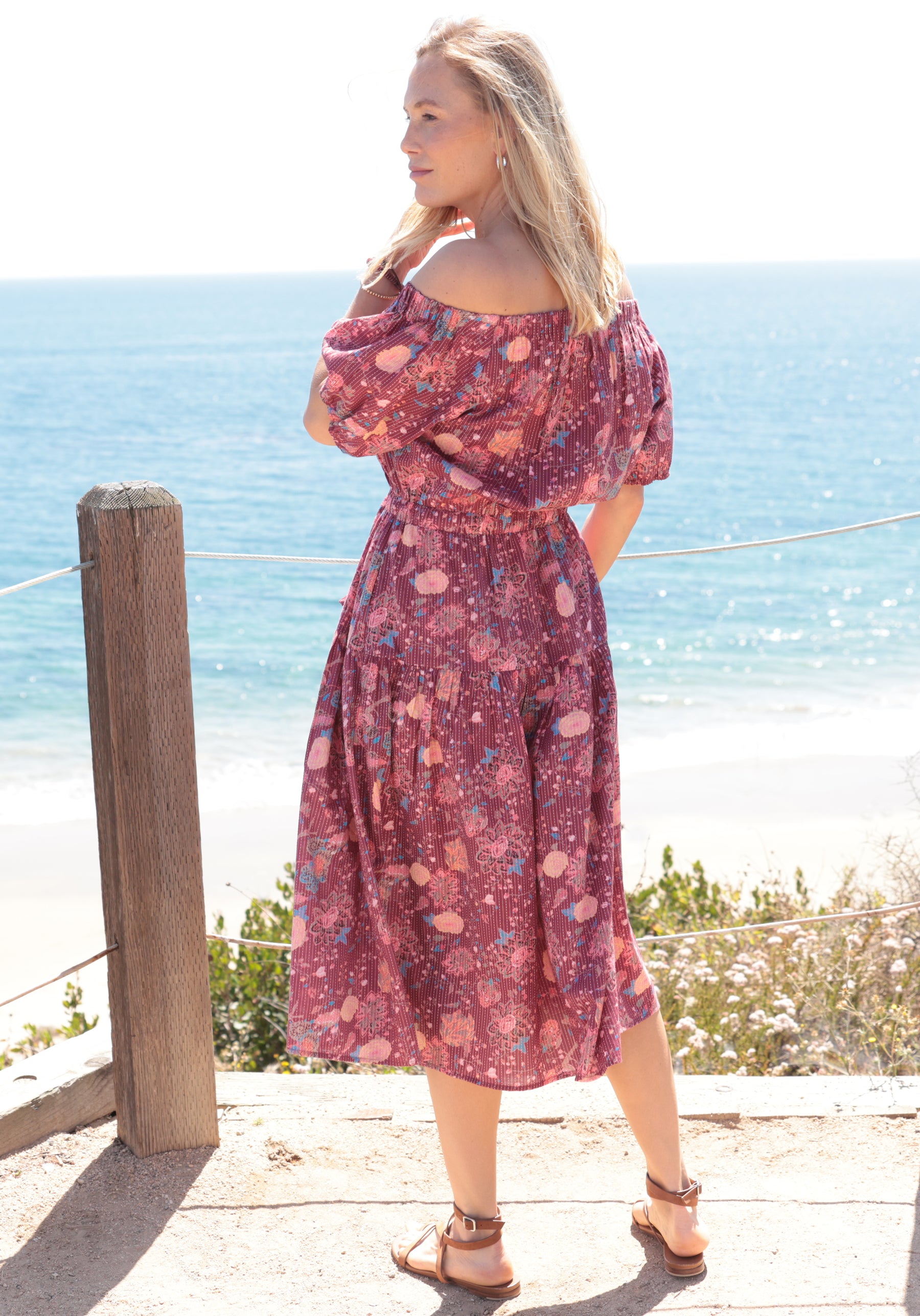 Camelia On/Off Shoulder Dress