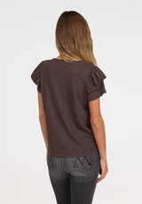 S/S Ruffle Tee