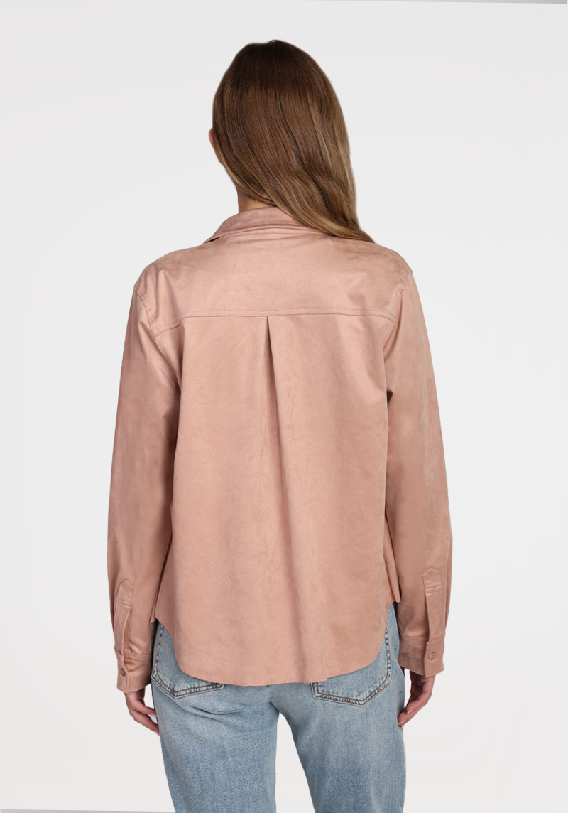 Roxy Suede Shirt dylan clothing