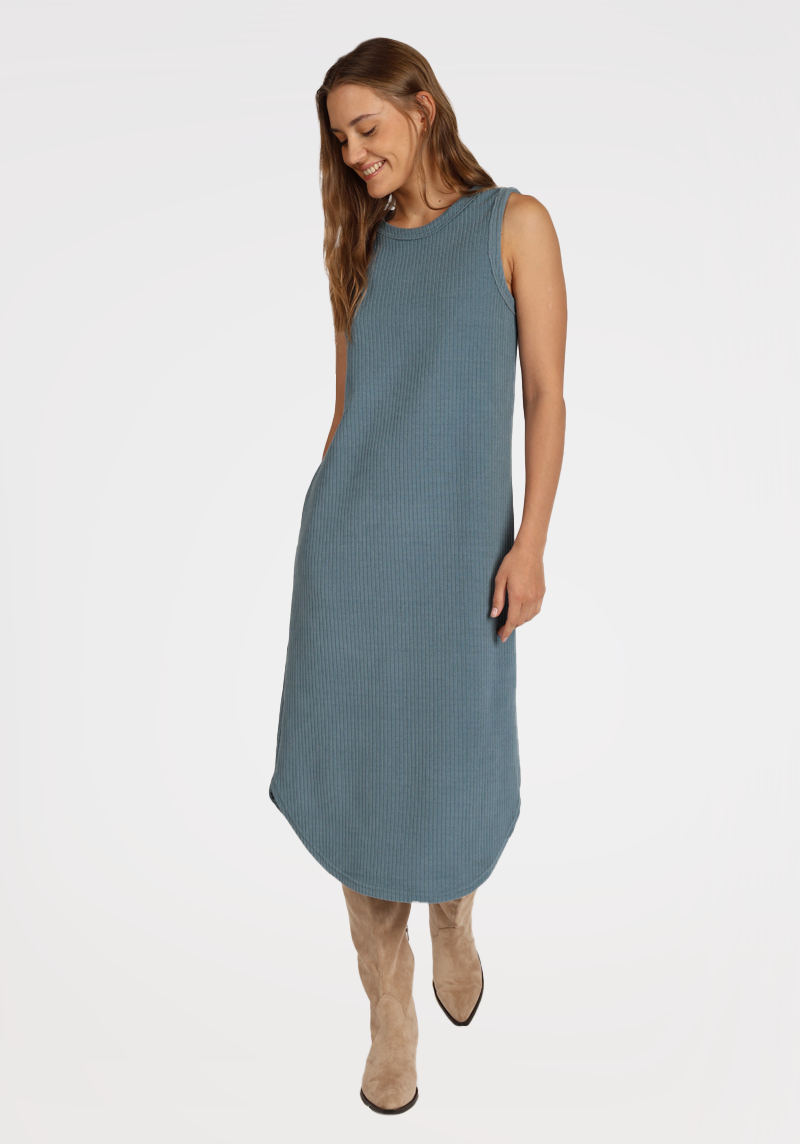 Modern Rib Tank Dress